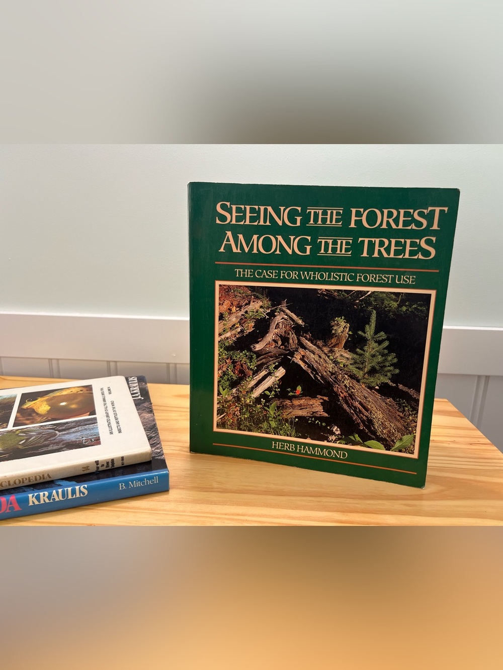 Vintage Forestry Coffee Table Book